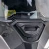 The chinbar vent on the Touratech Aventuro Traveller Carbon