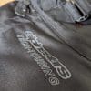 Alpinestars brand embroidering