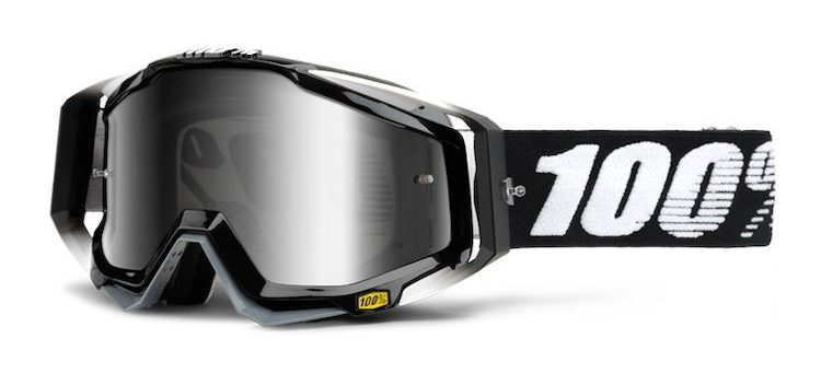 100% Racecraft Goggles - Mirrored Lens