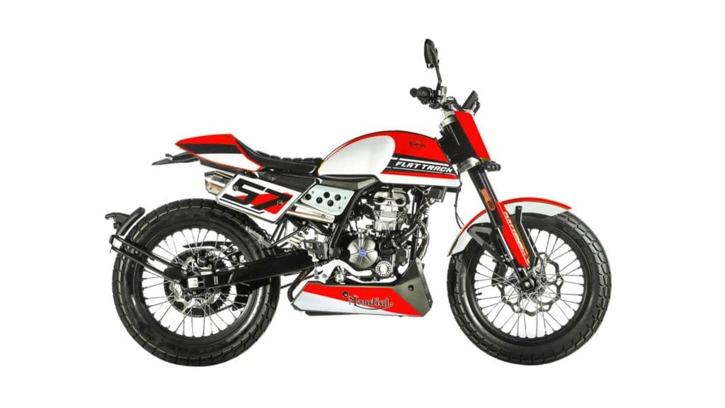 fb mondial flat track 125