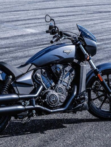 Black Victory Octane Parked On Track