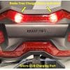 Brake Free Wireless Helmet Light charging indicators