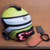 Brake Free Wireless Helmet Light connected to smartphone