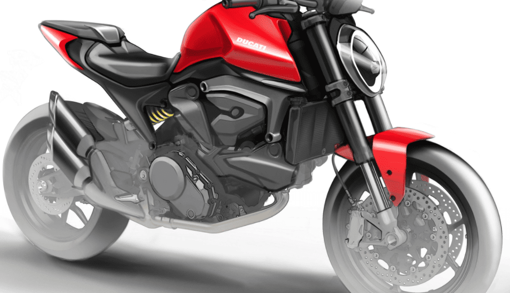 Ducati 821 sketch