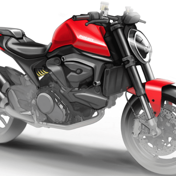 Ducati 821 sketch