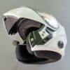 Angle view of Sena Outrush Modular Helmet