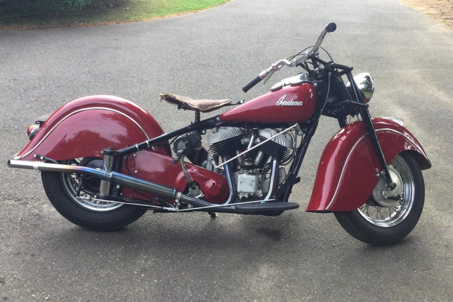FOR SALE: Beautiful 1947 Indian Chief - webBikeWorld