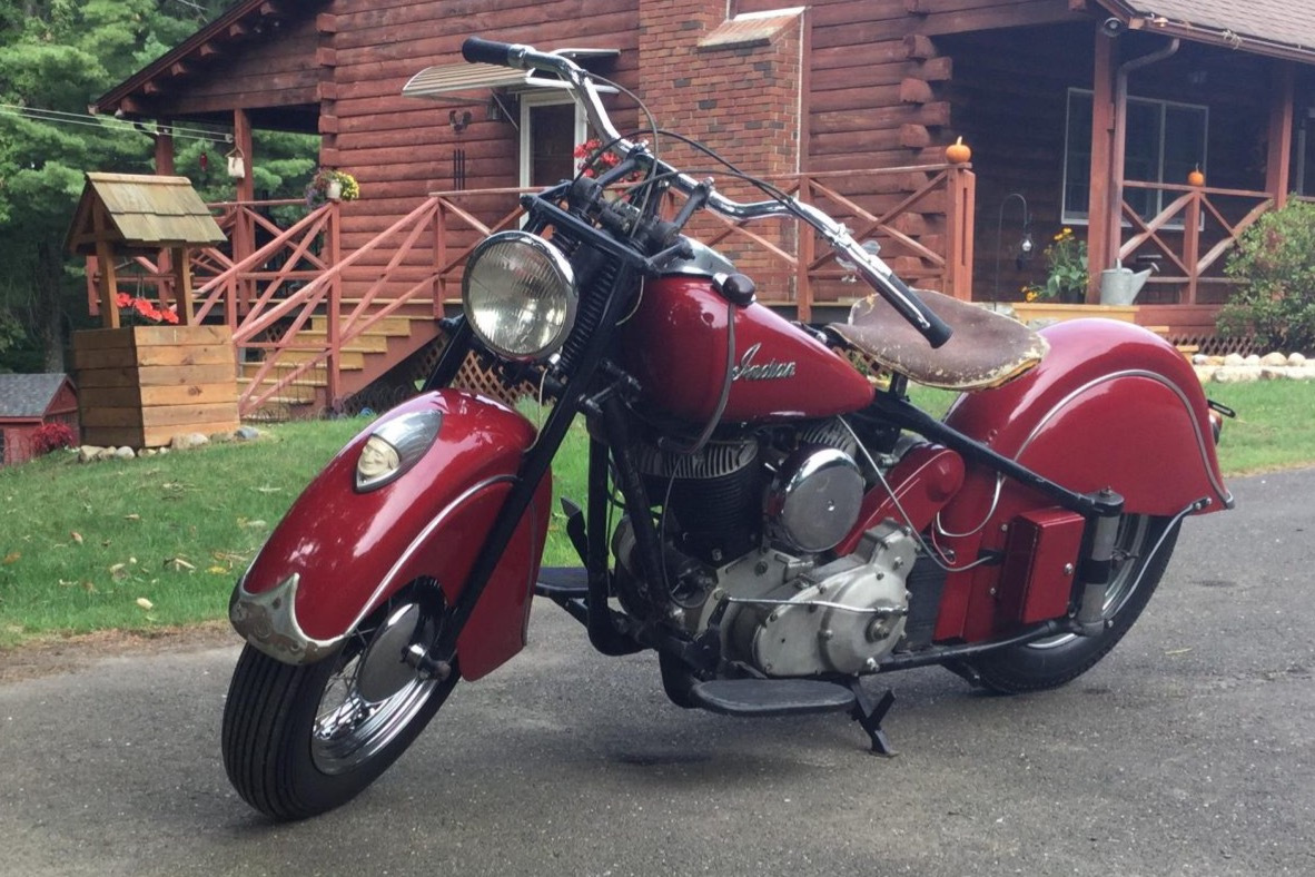 FOR SALE Beautiful 1947 Indian Chief webBikeWorld