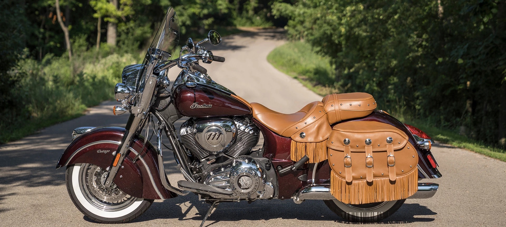 Old school shop indian motorcycle