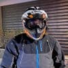 Jim Pruner wearing the Arai XD-4 with Klim Viper goggles and a Mosko Moto Basilisk jacket.