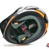 The neckroll opening is shown for the Arai XD-4 helmet.