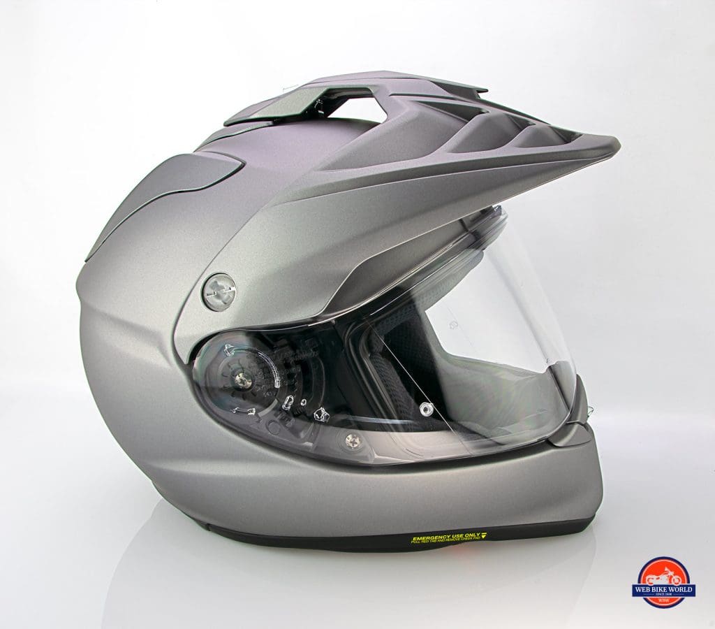 The Shoei Hornet X2 right side view.