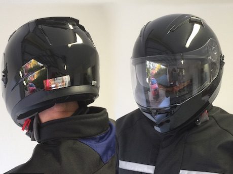 Aldi motorcycle helmet clearance