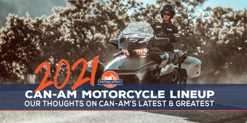 Can-Am On road Lineup