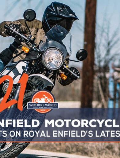 2021 Royal Enfield lineup