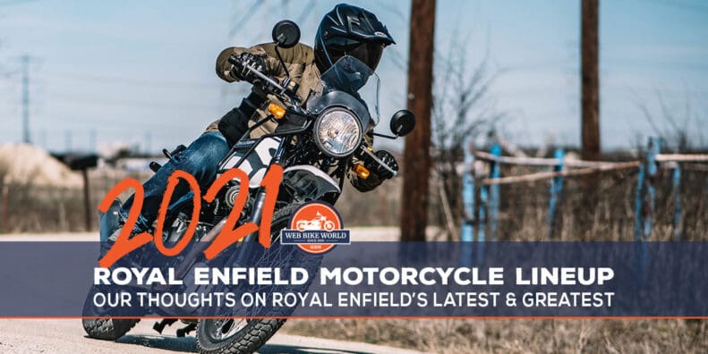 2021 Royal Enfield lineup