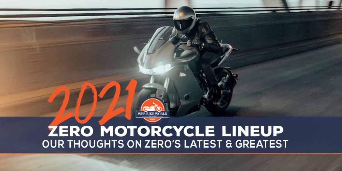 2021 Zero Motorcycles Lineup