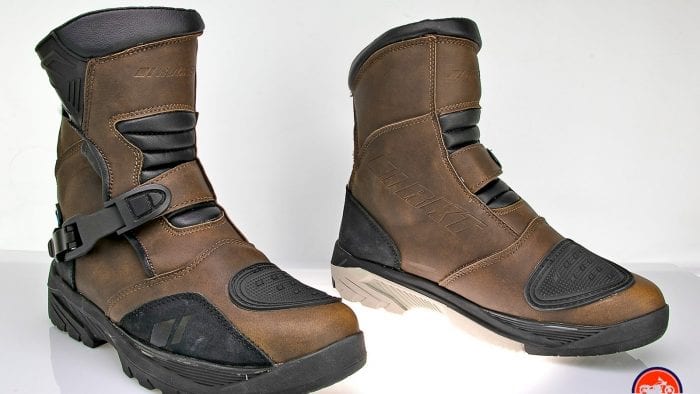 Right side view of the Joe Rocket Canada Whistler Adventure boots. Right side view of the Joe Rocket Canada Whistler Adventure boots.