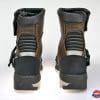 Reflective patches on the heel area of the Joe Rocket Canada Whistler Adventure boots.