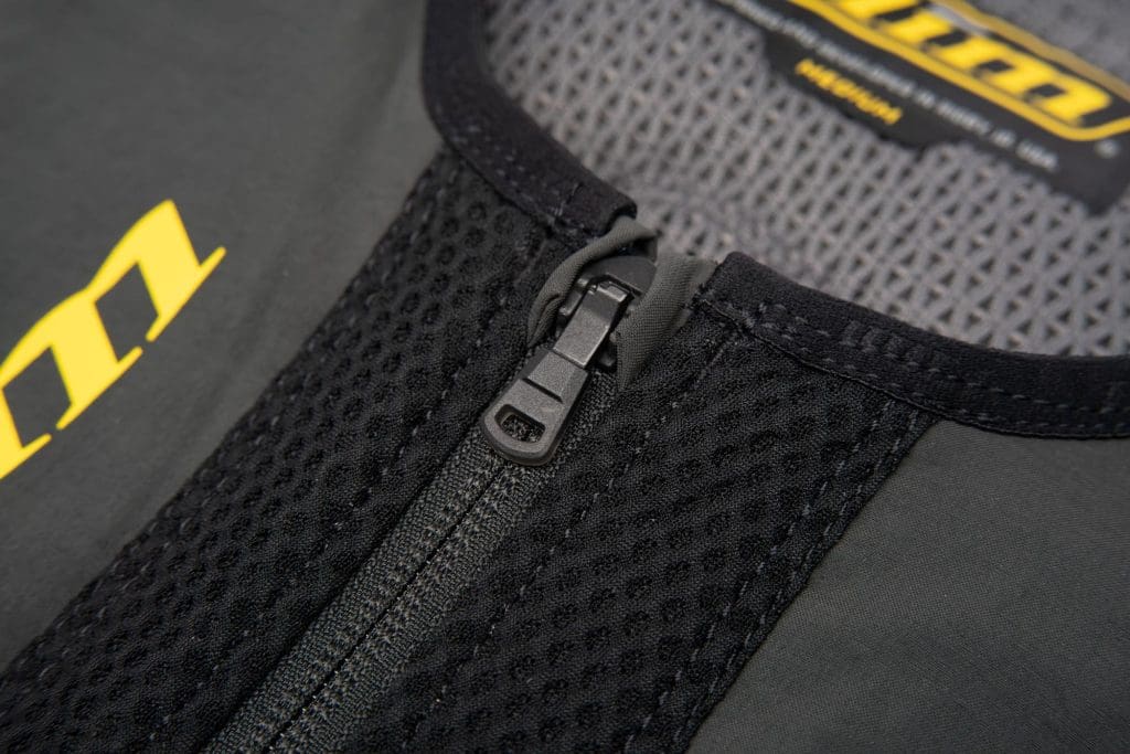 Klim Ai-1 airbag vest spring loaded zipper