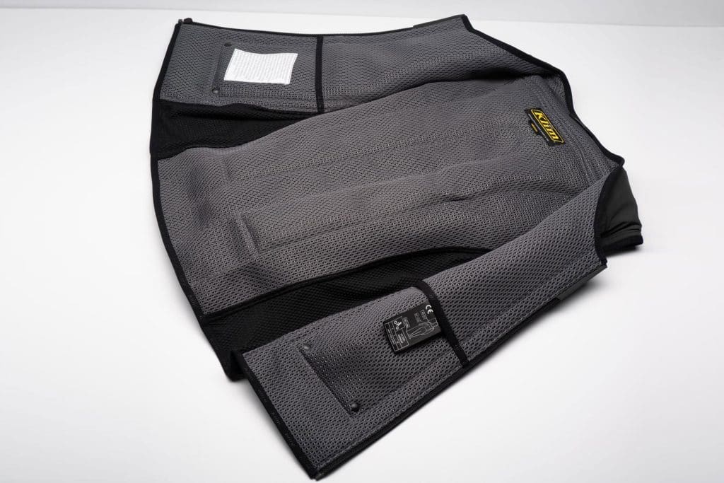 Klim Ai-1 airbag vest mesh interior