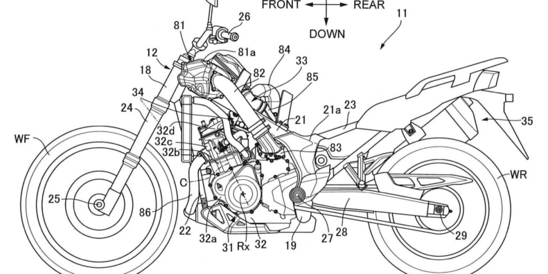 supercharged Honda Africa Twin