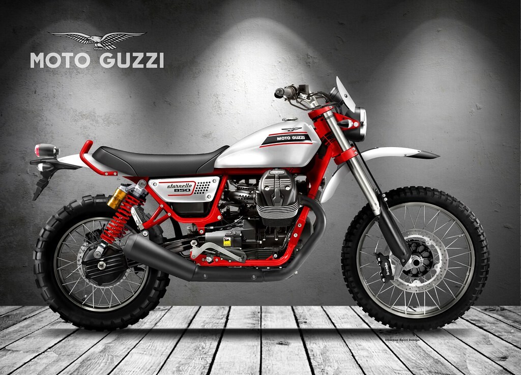 The Moto Guzzi Stornello 850 Concept A Potential Blast From The Past Webbikeworld
