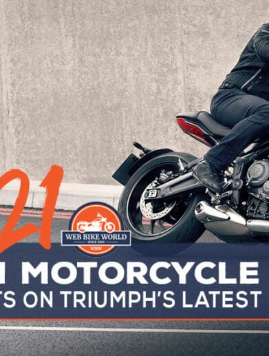 2021 Triumph Motorcycles Lineup