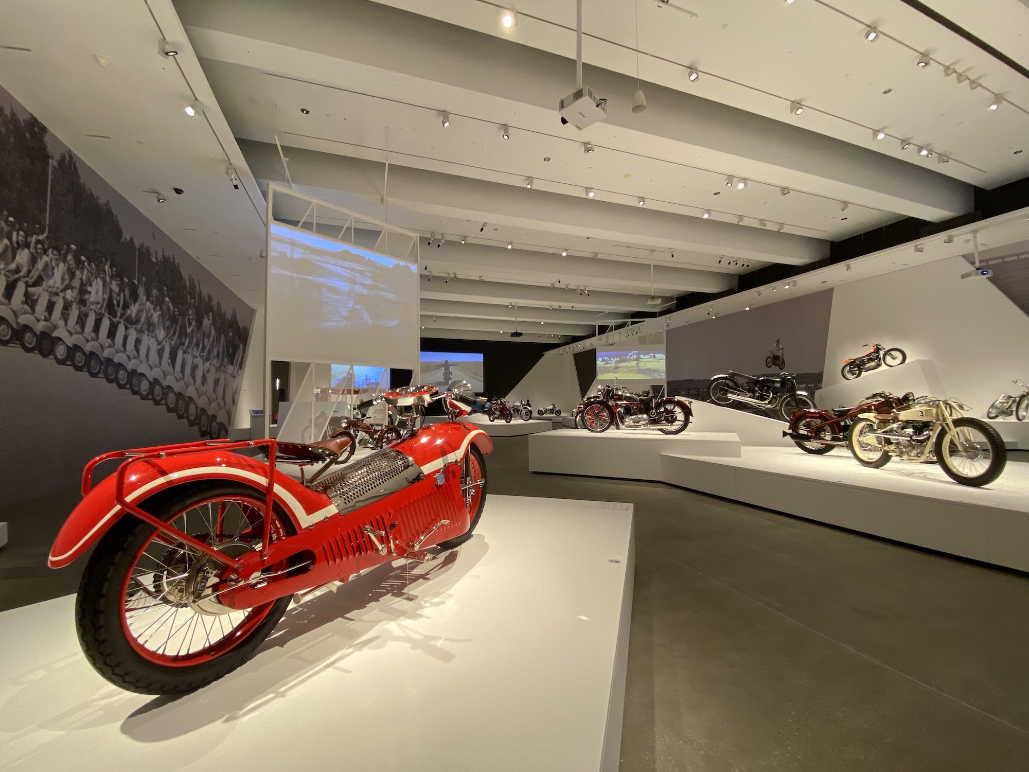 GOMA motorcycle exhibit