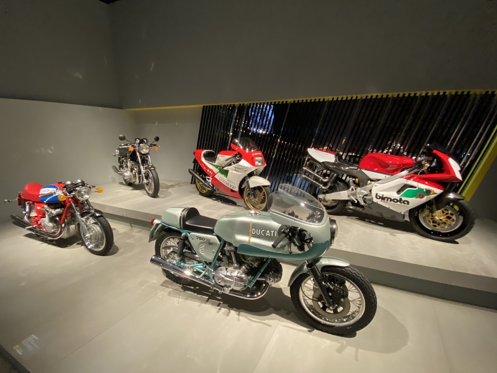 GOMA motorcycle exhibit