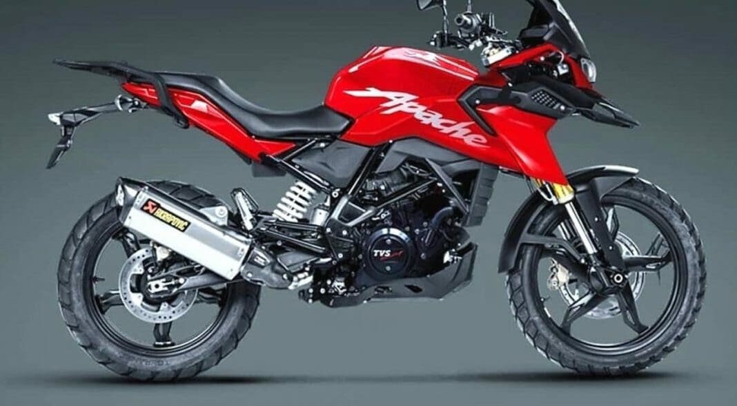 TVS Apache adventure bike