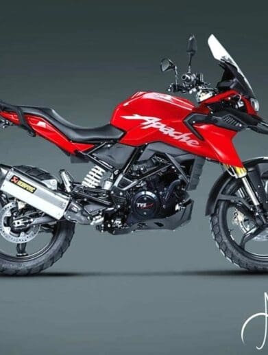 TVS Apache adventure bike