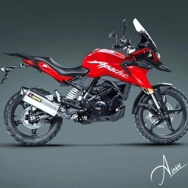 TVS Apache adventure bike