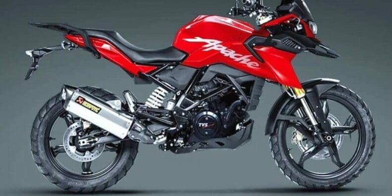 TVS Apache adventure bike