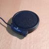 Close up of UClear AMPGo2 speaker on table