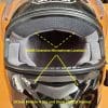 Front view of Shoei QWEST helmet