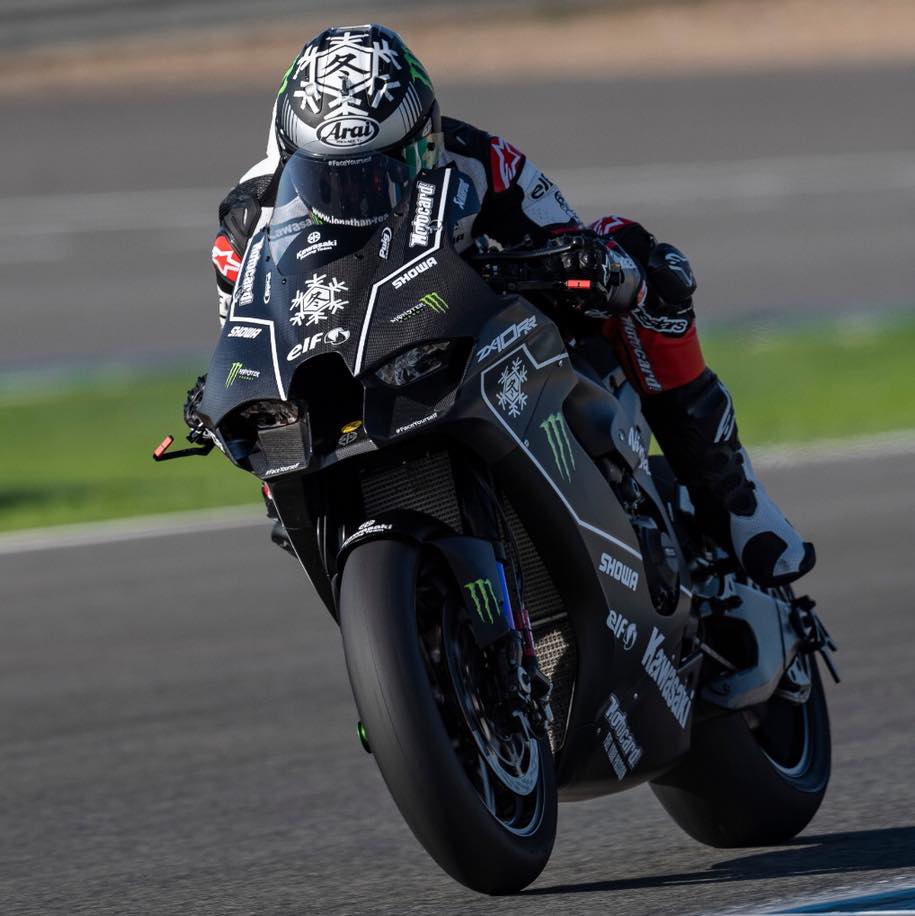 New Kawasaki ZX-10RR Spotted at Winter Testing In Jerez