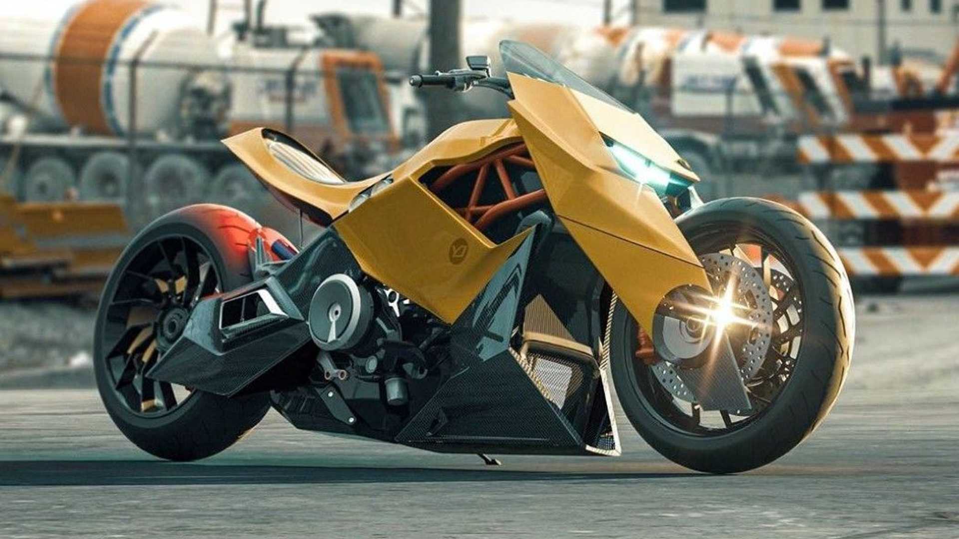 lamborghini motorcycle concept