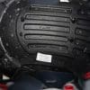 Interior padding removed from the EXO-R1 Air showing channels for ventilation