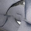 Helmet speaker pocket covered