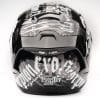 Rear view of Scorpion EXO R1 helmet