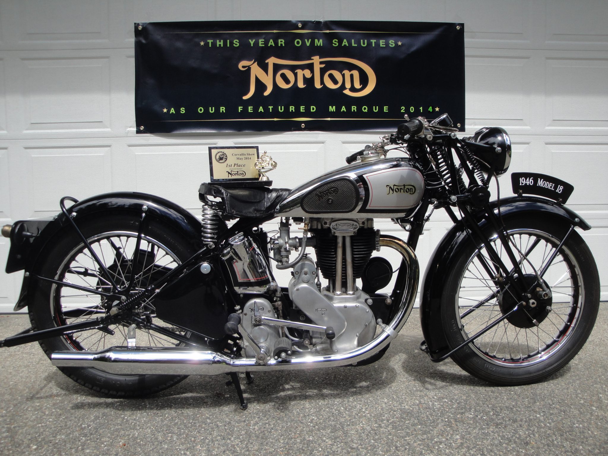 Old norton bike shop for sale
