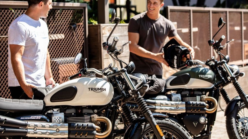 2021 triumph street 2025 scrambler