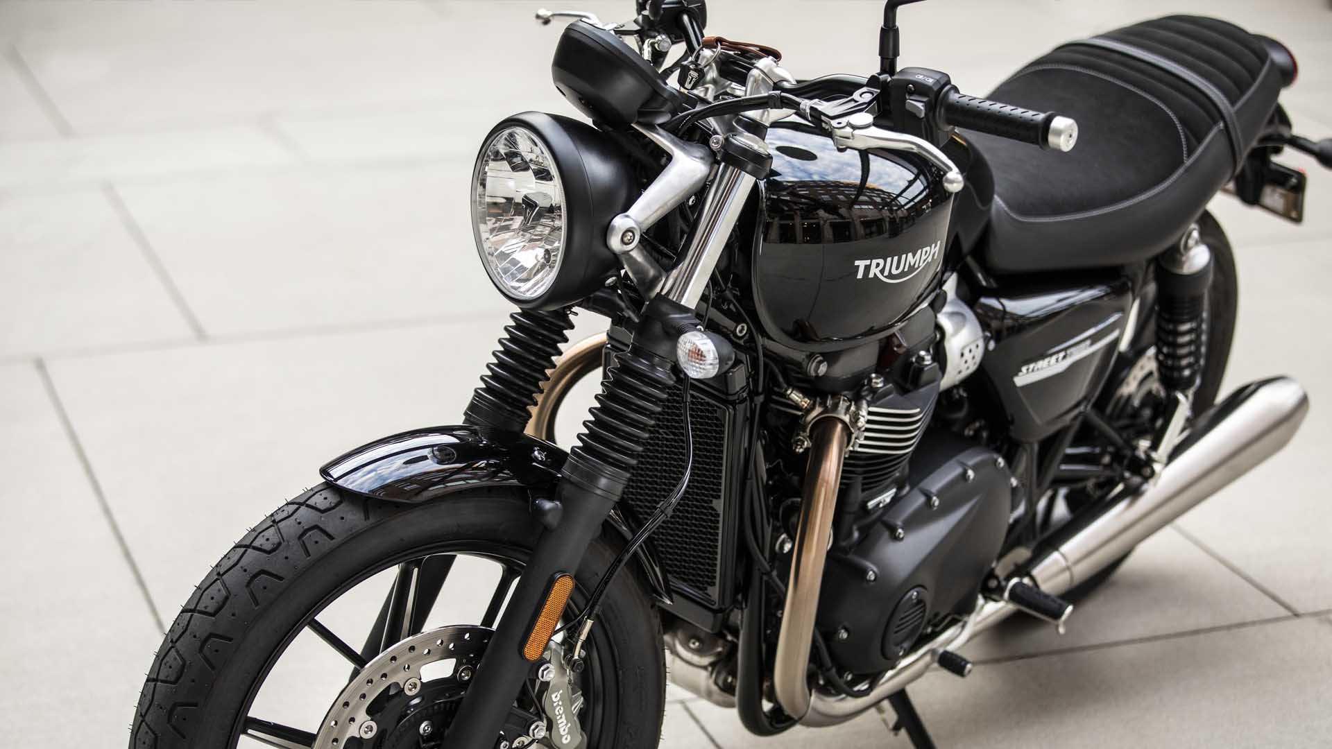 Triumph gamme néo rétro 2021 Euro5 : Bonneville, Street Twin