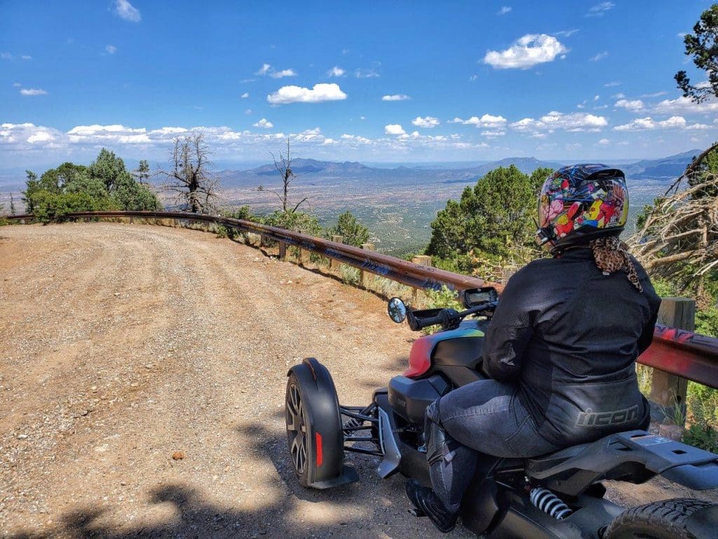 Rider off-road on the Can-Am Ryker 900 Rally Edition