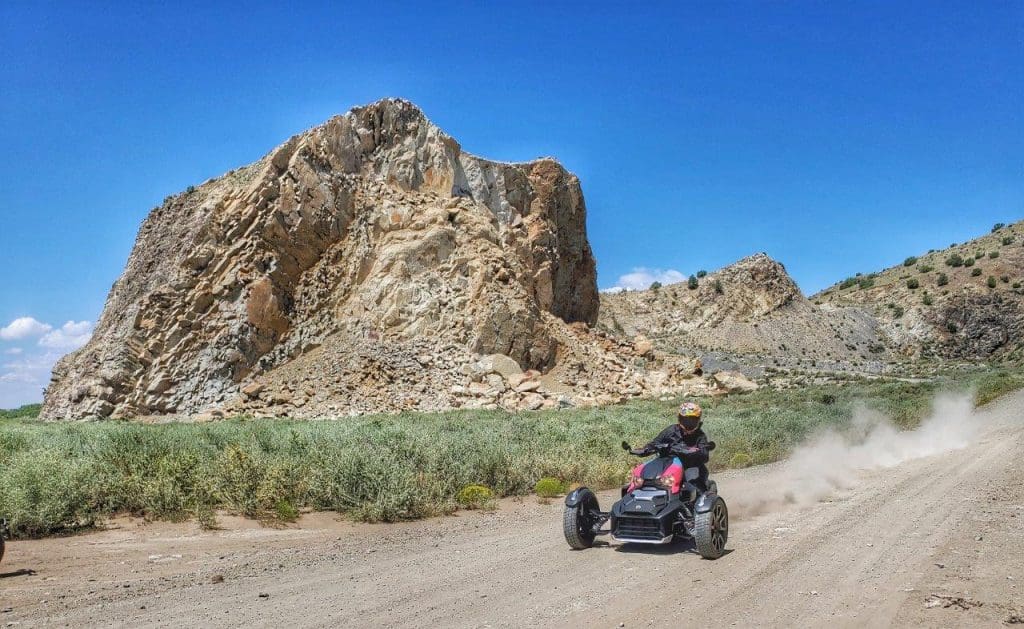 Off-road Can-Am Ryker 900 Rally Edition