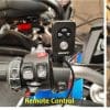 INNOVV camera power supply, remote control, and GPS module