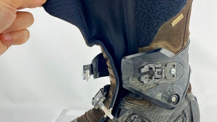 Velcro strap on Sidi boots Velcro strap on Sidi boots