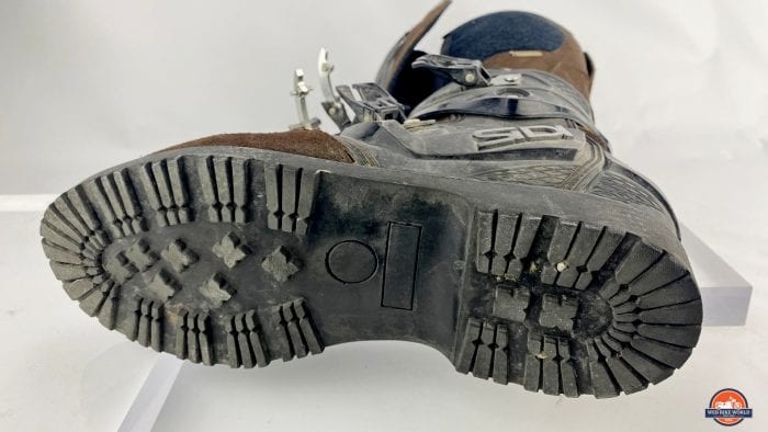 The sole on my Sidi Adventure 2 Gore-Tex boots is still in great shape after many, many miles of riding and walking. The sole on my Sidi Adventure 2 Gore-Tex boots is still in great shape after many, many miles of riding and walking.