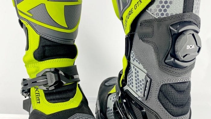 The Klim Adventure GTX boots are very stylish. The Klim Adventure GTX boots are very stylish.